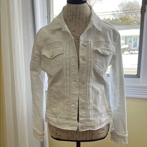 Vintage America White Jean Jacket